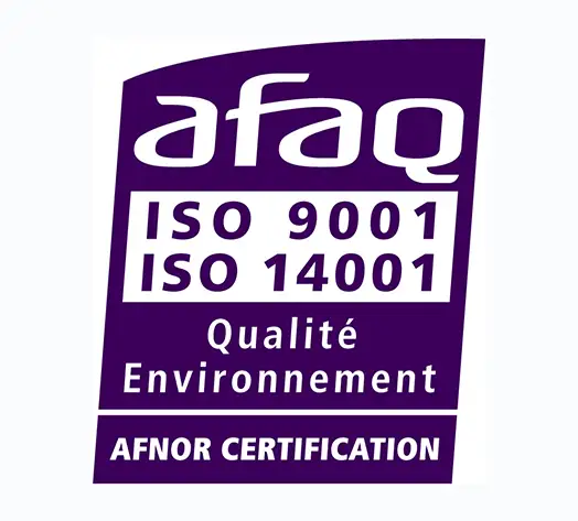 ISO 9001 & 14001 Certification Logo
